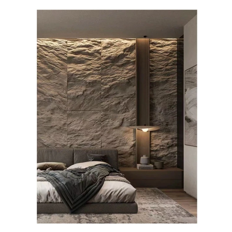 application of polyurethane stone panel 2