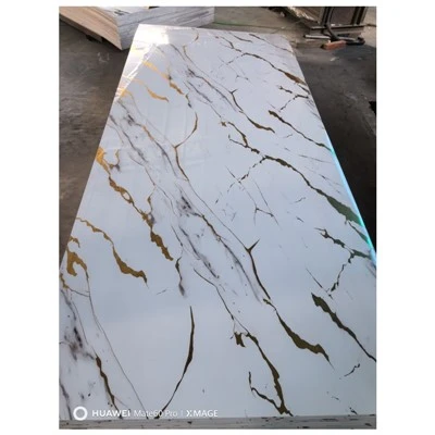 Panou de perete PVC Acoperire UV Mármol